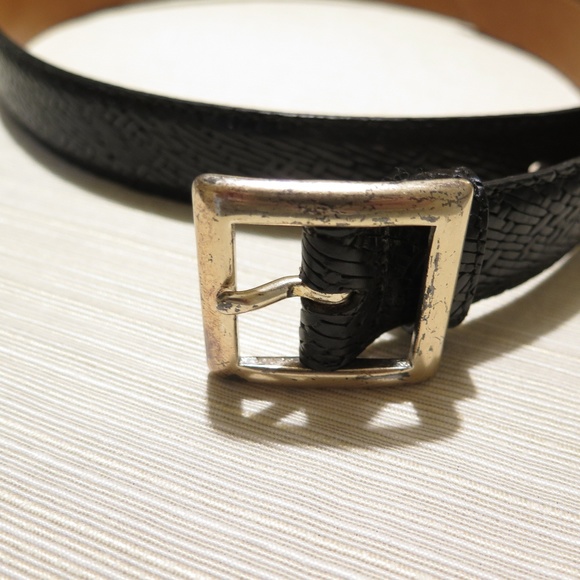 Vintage Genuine Leather Belt  Made in USA - Picture 5 of 6